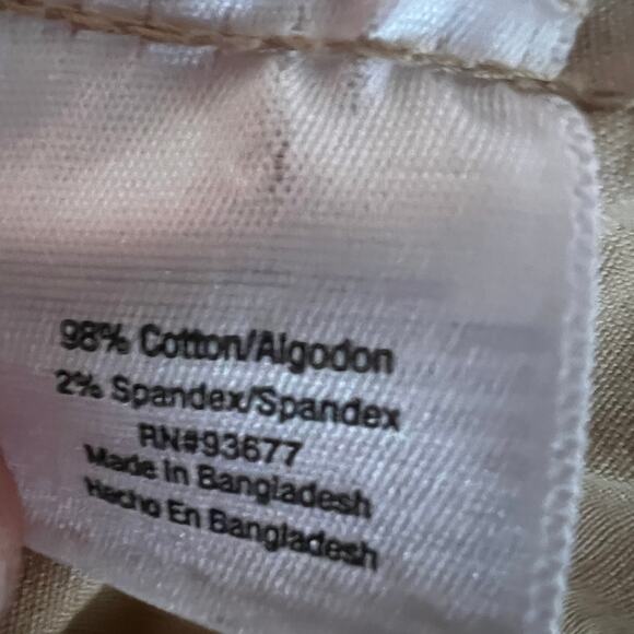 Vintage Beige Cargo Mini Skirt Y2K 2000s Soft Grunge Retro Skater Preppy Sz 10 - Picture 6 of 6